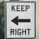 keep right wr