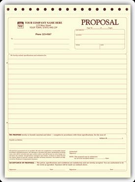 remodeling bid proposal template