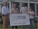 Forde Windows and Remodeling Job Sign