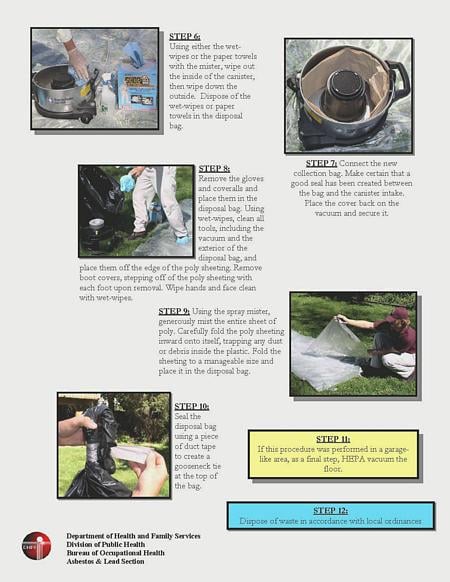 change a hepa vac bag