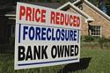 Foreclosure sign