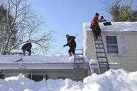 Offering Snow and ice removal services