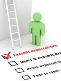 Cosntruction employee performance review