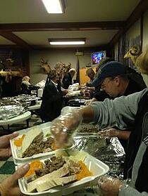 Thanksgiving Dinner from Hudson Fish and Game