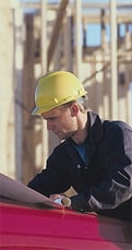 lead carpenter on job site