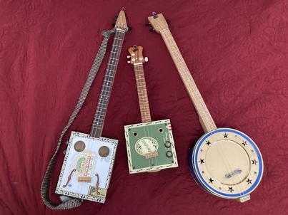 Different Cigar Box Guitars